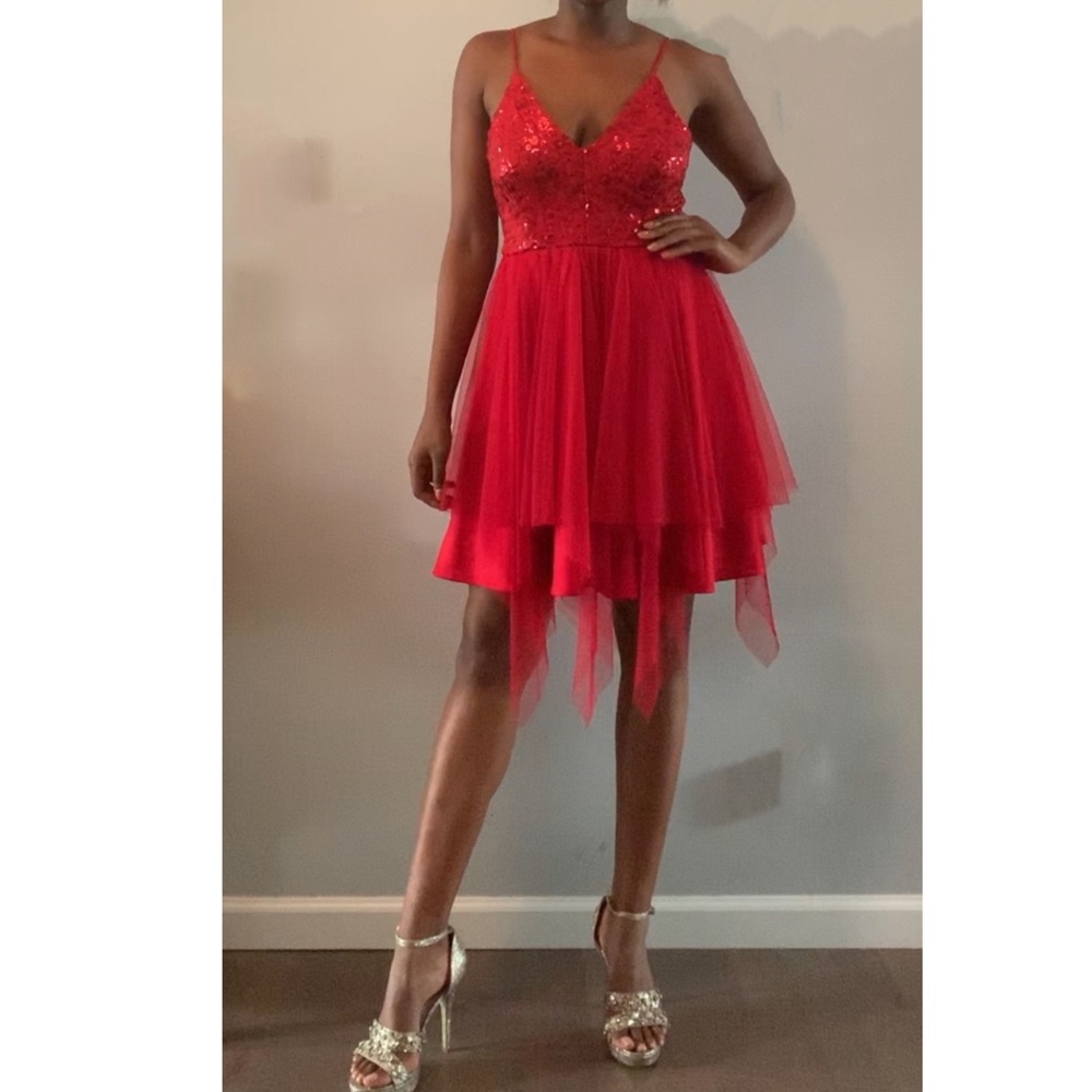 Red Cocktail Dress
